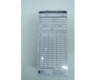BIOSYSTEM TIME CARD